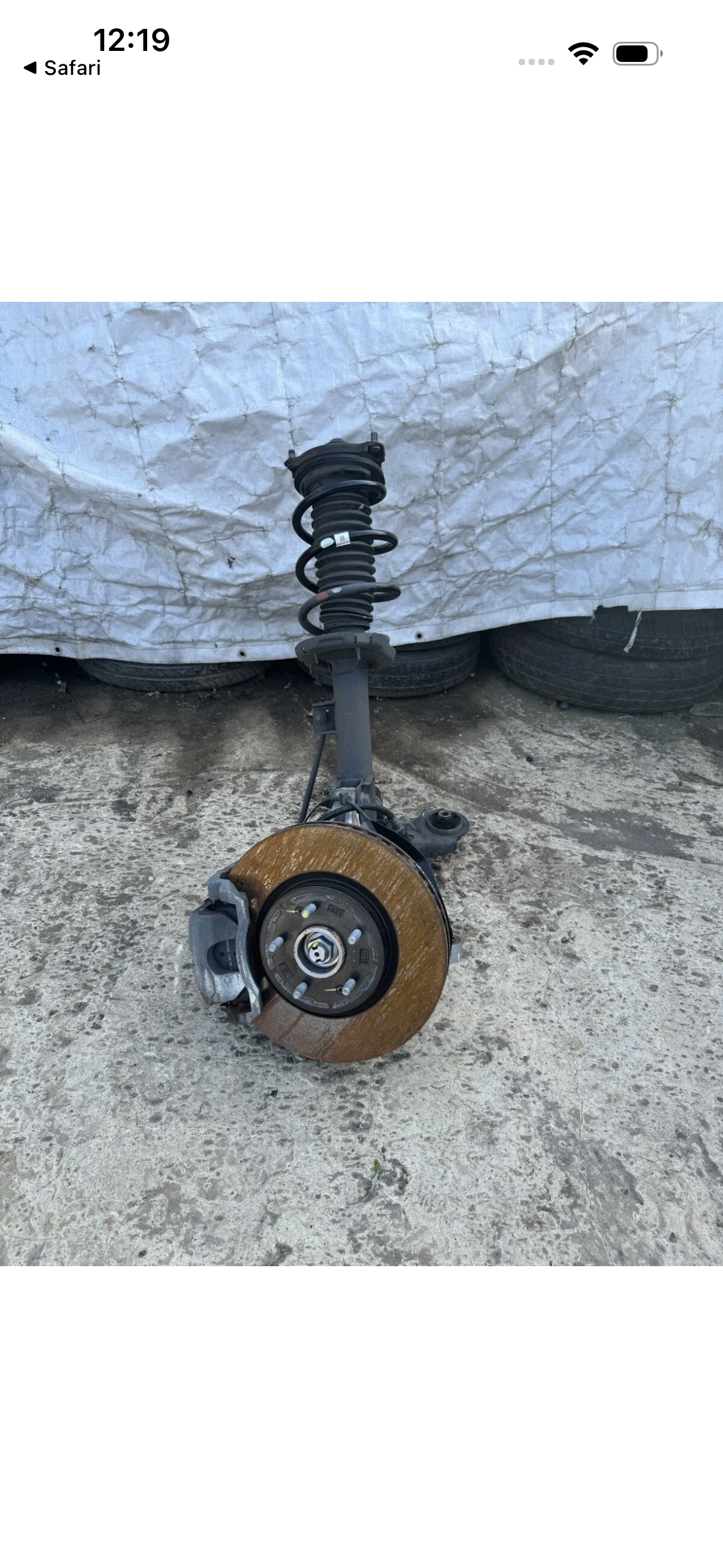 Hyundai Tucson 2021-2024 Passenger Side Hub and Shock