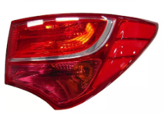 Hyundai Santa Fe - Drivers Side Outer Rear Lamp Non LED Tail Light - O/S RIGHT 2013-2018